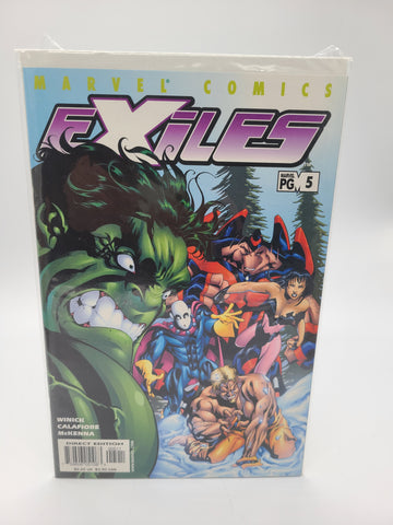 Exiles 2001 1st Series Marvel #5