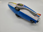 tinplate lithographed Rocket Boat with Friction motor Made in China MF-742