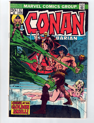 Conan the Barbarian #37 Neal Adams 1st Juma the Black Kull the Destroyer 1974.