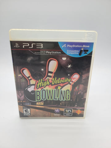 High Velocity Bowling Sony PlayStation 3, PS3.