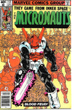 The Micronauts #12 Marvel Comic Book Dec. 1979.