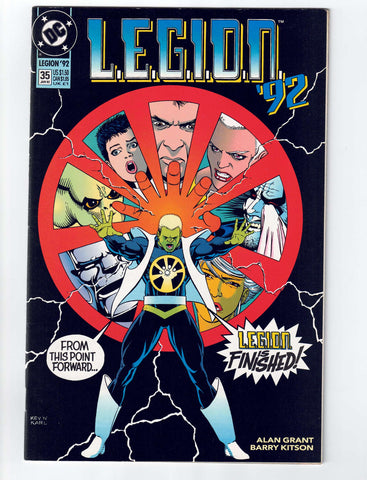 L.E.G.I.O.N. 92 #35 1989 1st Series
