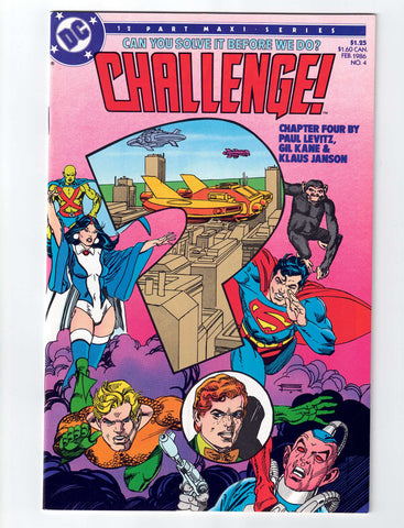 DC Challenge #4 (1985) DC Comics.