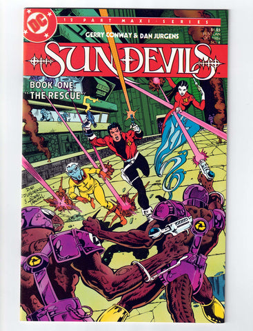 Sun Devils #4 (1984) DC Comics
