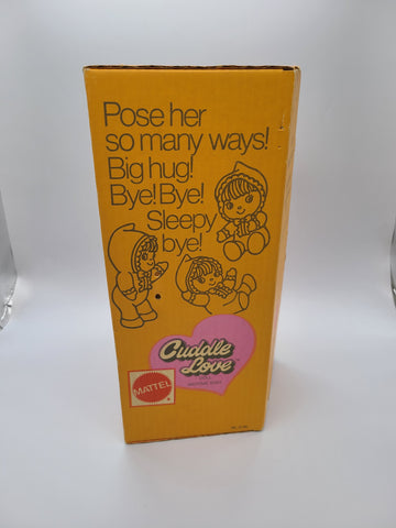 1972 Mattel Cuddle Love Doll Bedtime Baby.