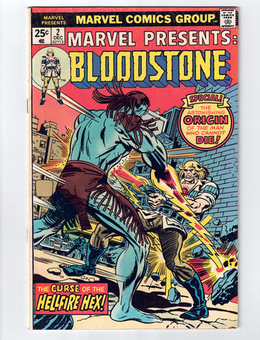 Marvel Presents Bloodstone #2 Bronze age 1975.
