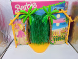 Vintage 1990 Mattel Barbie Hawaiian Ice Party Playset