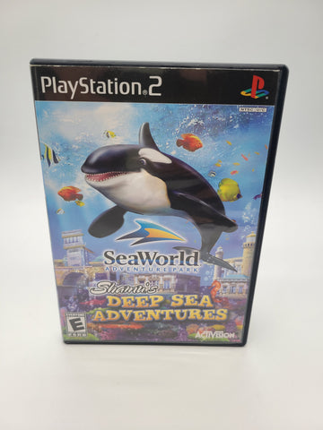 Seaworld Adventure Parks Shamu's Deep Sea Adventure PlayStation 2 PS2