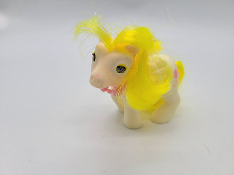 Vintage 1986 My Little Pony G1 Baby Ribbon Beddy Bye Eye Pony
