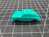 Vtg Green Plastic Porsche Vehicle Toy Taiwan 4 Inch Long