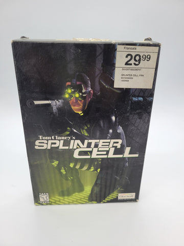Tom Claney's Splinter Cell Special 3 Disc Edition Pc Cd-Rom 2002