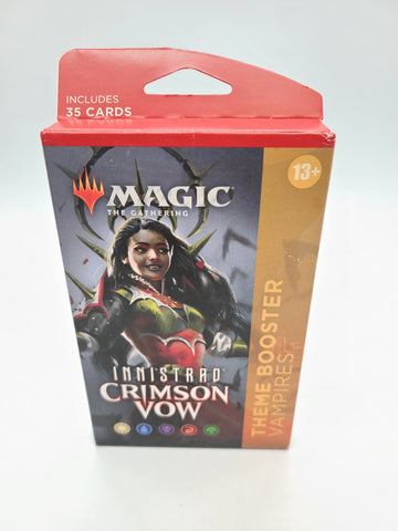 Magic the Gathering Crimson Vow Theme Booster Vampires English Edition
