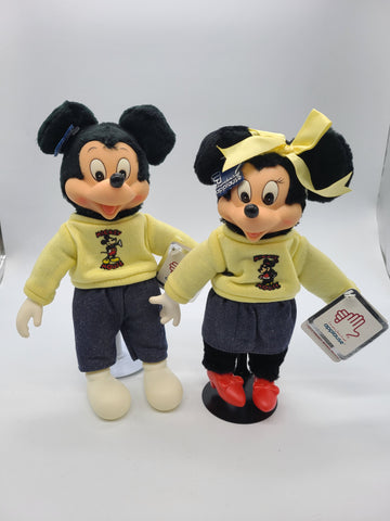 Mickey & Minnie Mouse plush made by Applause.