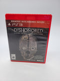 PS3 Dishonored Greatest Hits Game Of The Year Edition PS3.