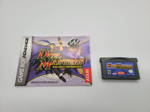 Game Boy Advance Duel Masters Kaijudo Showdown.