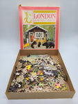 Vintage London Jigsaw Puzzle 14 x 19. Cabin Site Rogues.