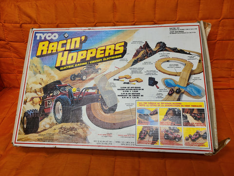 TYCO RACIN' HOPPERS ELECTRIC RACING BOXED 1988 WORKING