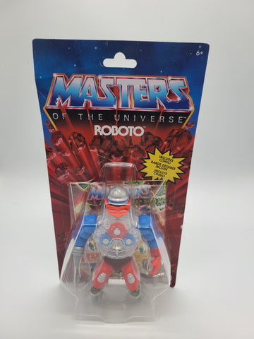 Masters of the Universe Origins ROBOTO Retro Action Figure MOTU.