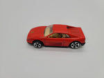 1998 Hot Wheels #816 RED Ferrari 308 w/5 Spoke Wheel Rare Original.