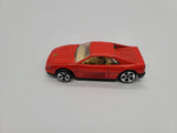 1998 Hot Wheels #816 RED Ferrari 308 w/5 Spoke Wheel Rare Original.