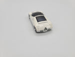 1998 Hot Wheels First Editions Ford GT-90 White Die Cast Toy Car Vehicle.