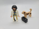 Playmobil 4750 Doctor & Dog figures.