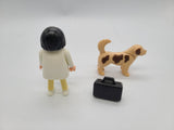 Playmobil 4750 Doctor & Dog figures.