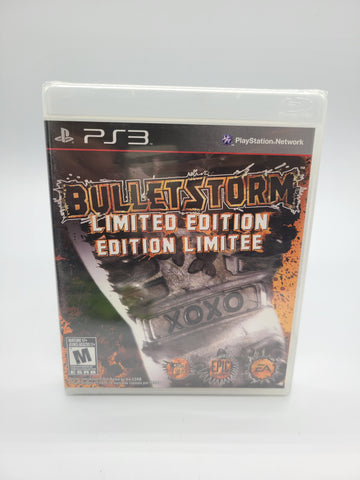 Sony PS3 (PlayStation 3) Bulletstorm Limited Edition.