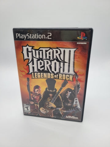 Guitar Hero 3 Legends of Rock Playstation 2 PS2.