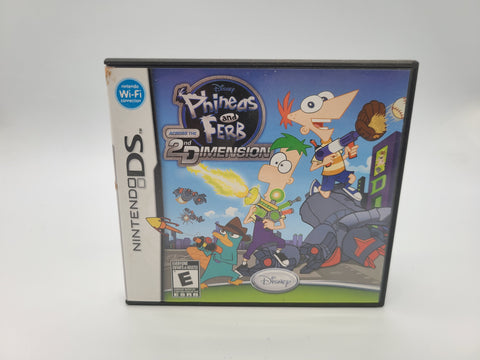 Phineas and Ferb: Across the 2nd Dimension (Nintendo DS, 2011)