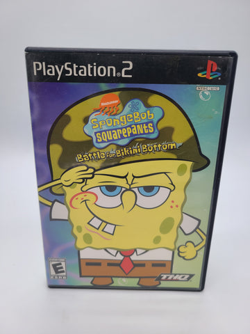 SpongeBob SquarePants Battle for Bikini Bottom PlayStation 2 PS2.