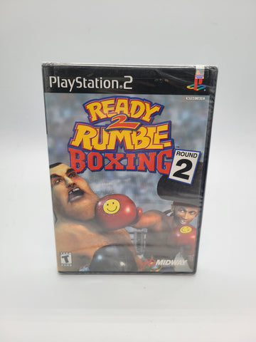 Ready 2 Rumble Boxing: Round 2 (PlayStation 2, PS2 2000) FACTORY SEALED.