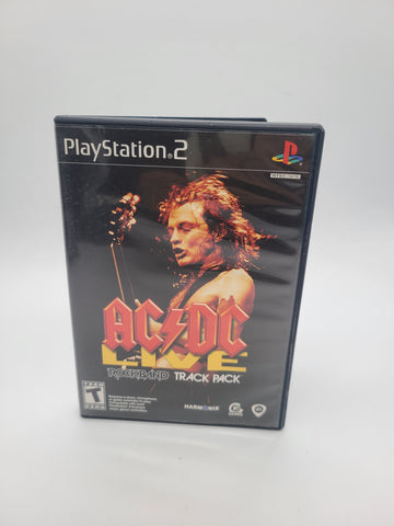AC/DC Live: Rock Band Track Pack (Sony PlayStation 2, 2008) PS2.