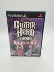 Guitar Hero Encore: Rocks the 80s (Sony PlayStation 2, 2007) PS2.