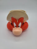 Yosemite Sam Figural Mug 1992 Looney Tunes KFC Plastic.