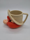 Yosemite Sam Figural Mug 1992 Looney Tunes KFC Plastic.