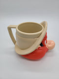 Yosemite Sam Figural Mug 1992 Looney Tunes KFC Plastic.