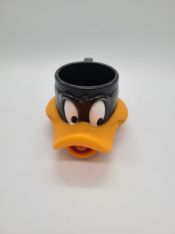 Daffy Duck Figural Mug 1992 Looney Tunes KFC Plastic.