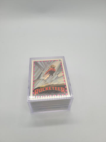 The Topps Co Movie Cards The Rocketeer Trading Cards Set 1-99 Plus 11 Stickers Complete.