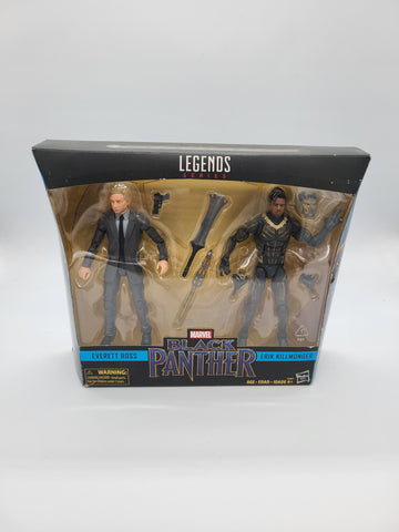 Marvel Legends Killmonger and Everett Ross, Black Panther 2-Pack.