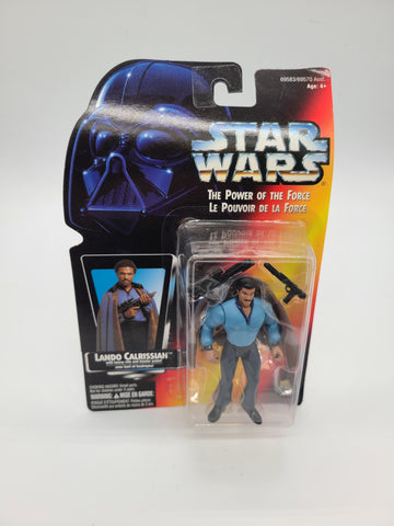 Star Wars The Power Of The Force Lando Calrissian 3.75" Action Figure 1995.