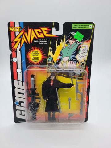 G.I. Joe: Sgt. Savage I.R.O.N. Stormtrooper Action Figure Set 1994.