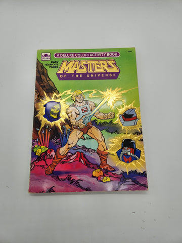Masters of the Universe MOTU Coloring Book 1986.