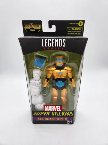 Marvel Legends Super Villains AIM Scientist Supreme BAF Xemnu 2021 Hasbro.