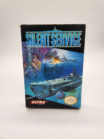 Silent Service (Nintendo Entertainment System, 1989) Complete.