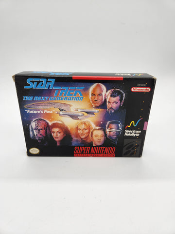 Star Trek: The Next Generation Future's Past SNES Complete.