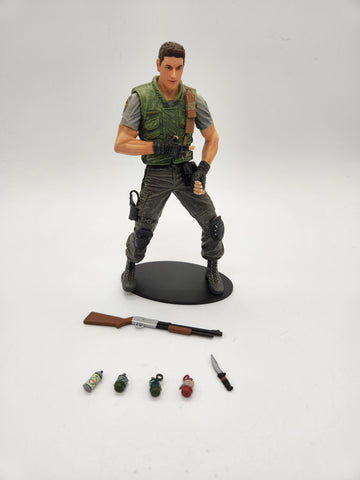 NECA Resident Evil Chris Redfield Action Figure 10th Anniversary