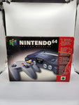 Nintendo 64 - N64 Game System Console in Box with Rare Expansion Pak.