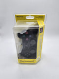 NEW SEALED Sony PlayStation 2 PS2 Dualshock 2 Wired Black Controller SCPH-10010