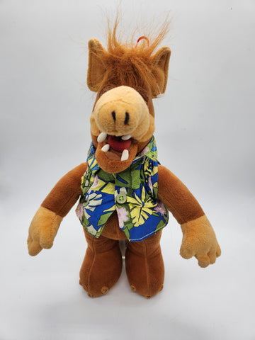 15" Alf Plush Stuffed Animal Doll TV Alien 2002 Nanco Hawaiian Shirt.